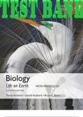 TEST BANK for Biology Life on Earth with Physiology. 11th Edition by Audesirk Gerald, Audesirk Teresa and Byers Bruce. | All 46 Chapters