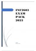 INF2603 EXAM PACK 2023.