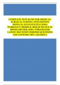 TEST BANK FOR MEDICAL-SURGICAL NURSING 10TH EDITION DONNA D. IGNATAVICIUS LINDA WORKMAN CHERIE R. REBAR NICOLE M. HEIMGARTNER, ISBN: 9780323612418