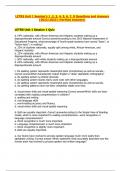 LETRS Unit 1 Session's 1 ,2, 3, 4, 5, 6, 7, 8 Questions and Answers(20222023) (Verified Answers).LETRS Unit 1 Session's 1 ,2, 3, 4, 5, 6, 7, 8 Questions and Answers(20222023) (Verified Answers).