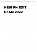 HESI PN EXIT  EXAM 2022