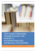 Test Bank For Pharmacology for Nurses , A Pathophysiologic Approach 5th Edition by Michael Patrick Adams , Norman Holland, Carol Urban.pdf