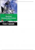 Principles of Electronic Communication Systems 4th Edition by Frenzel - Test Bank