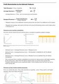 HL IB MICROECONOMICS Summary: Profit Maximisation by the Rational Consumer