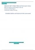 BIOS 255 A&P 3 FINAL filled out-Final exam review BIOS 255-Anatomy and Physiology III with Lab Anatomy and Physiology III Chamberlain College of Nursing