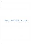 HESI Comprehensive