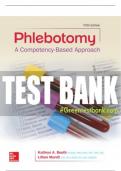 Test Bank For Phlebotomy: A Competency Based Approach, 5th Edition All Chapters - 9781259608568