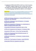 Completed LETRS All UNITS (1-8) Every Unit's Sessions(LETRS Complete different test versions/Answered )providing the background, depth of knowledge, and toolsto teach language and literacy skills to every student