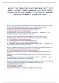 NGN ATI RN PEDIATRICS 2023 RETAKE / NEXT GEN  ATI PEDIATRICS PROCTORED EXAM 2023 RETAKE  70 QUESTIONS AND CORRECT DETAILED ANSWERS  |ALREADY GRADED A+||BRAND NEW!!