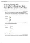 NRNP 6568 Week 8 Comprehensive Practice Questions Correctly Answered_2023