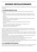 Tema 4. SEXENIO REVOLUCIONARIO