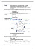 Schematische weergave verschillende soorten shock