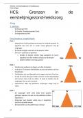 Samenvatting 'HC6: Grenzen in de eerstelijnsgezond- heidszorg' - Interdisciplinaire Eerstelijnszorg (93SMW3100)