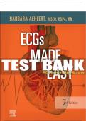 Test Bank For ECGs Made Easy, 7th - 2023 All Chapters - 9780323794251