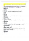 Success- Hemostasis Questions and Answers 2023 Graded A+