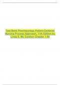 Complete Answered) Test Bank Pharmacology- A Patient-Centered Nursing Process Approach, 11th Edition by Linda E. McCuistion Chapter 1-58