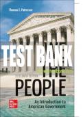 Test Bank For We The People, 15th Edition All Chapters - 9781265026684