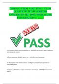 CIDESCO TERM 3 2023 FINAL EXAM QUESTIONS WITH VERIFIED  ANSWERS RATED 100% HIGH SCORE PASS GRADED A+  NEW!!!!!