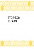 PYC3704 EXAM PACK 2023.