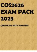 COS2626 EXAM PACK 2023