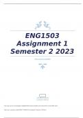 ENG1503 Assignment 1 Semester 2 2023