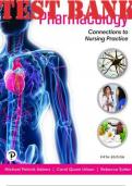 TEST BANK for Pharmacology: Connections to Nursing Practice, 5th edition by | Complete Chapters 1-75