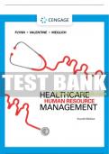 Test Bank For Healthcare Human Resource Management - 4th - 2022 All Chapters - 9780357512449