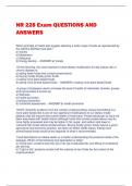 NR 228 Exam QUESTIONS AND  ANSWERS