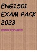 ENG1501 EXAM PACK 2023