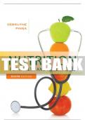 Test Bank For Nutrition for Health and Health Care - 6th - 2017 All Chapters - 9781305627963