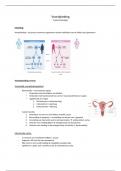 Samenvatting Systeemfysiologie - onderdeel Voortplanting