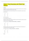 TEAS 7 Test Chemistry (All TEAS Test Topics)