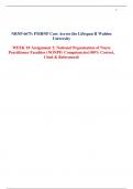 NRNP 6675: PMHNP Care Across the Lifespan II Walden University  WEEK 10 Assignment 2: National Organization of Nurse Practitioner Faculties (NONPF) Competencies(100% Correct, Cited & Referenced)