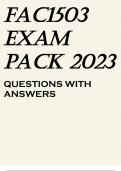 FAC1503 EXAM PACK 2023