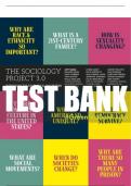 Test Bank For Sociology Project 3.0, The: Introducing the Sociological Imagination 3rd Edition All Chapters - 9780137871926