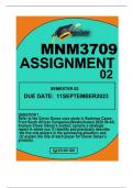 MNM3709ASSIGNMENT2SEM2DUE11SEPTEMBER2023