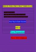 RN HESI PEDIATRICS PROCTORED EXAM (38 EXAM SETS) / HESI RN PEDIATRICS PROCTORED EXAM / RN PEDIATRICS HESI PROCTORED EXAM:LATEST