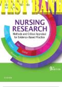 TEST BANK for Nursing Research 9th Edition by Geri LoBiondo-Wood, Judith Haber | All Chapters 1-21