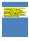 Test Bank For Fundamentals of Nursing Theory Concepts and Applications 4th Edition By Judith M Wilkinson, Leslie S Treas, Karen L Barnett , Mable H Smith 9780803676862 ALL Chapters .