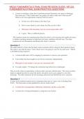 NR224 FUNDAMENTALS FINAL EXAM REVISION GUIDE / NR 224 FUNDAMENTALS FINAL EXAM PRACTICE QUESTIONS