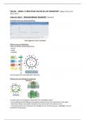 Cellen Week 1 t/m 4 Aantekeningen - Tussentoets