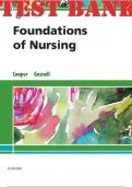 TEST BANK for Foundations of Nursing 8th Edition Cooper Kim and Gosnell Kelly | Complete Chapters 1-41