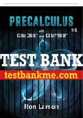 Test Bank For Precalculus - 10th - 2018 All Chapters - 9781337271073