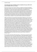 ‘The foreign policy of Henry VIII failed to achieve its objectives in the years 1509 to 1547’. Assess the validity of this view. (25 marks)