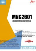 MNG2601 BUNDLE 2023