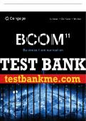 Test Bank For BCOM - 11th - 2024 All Chapters - 9780357901243