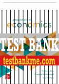 Test Bank For Essentials of Economics, 5th Edition All Chapters - 9781265350642