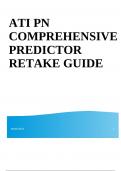 ATI PN COMPREHENSIVE PREDICTOR RETAKE GUIDE 2023