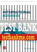 Test Bank For International Business: Competing in the Global Marketplace, 14th Edition All Chapters - 9781260387544