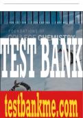 Test Bank For Foundations of College Chemistry, 16th Edition All Chapters - 9781119768111